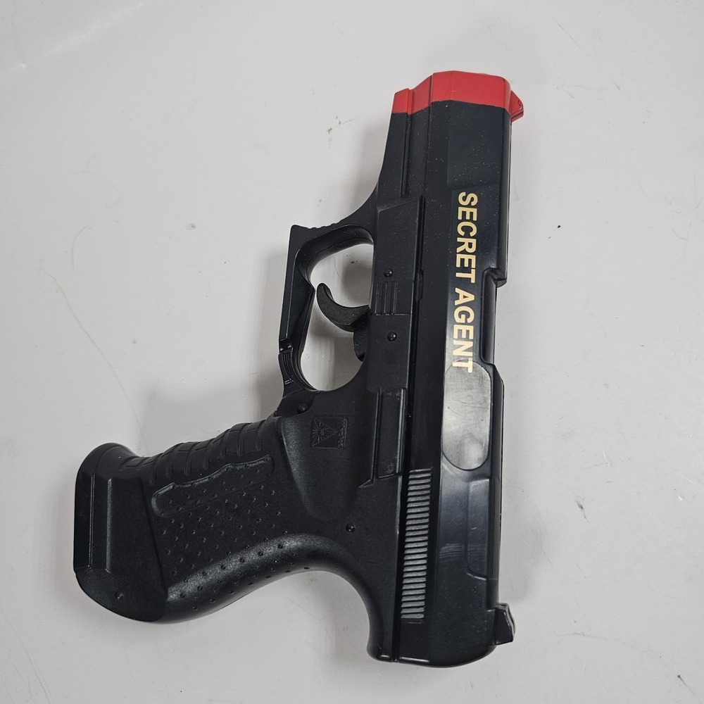 Vintage Secret Agent Toy Gun Wicke Germany James Bond 007 Black